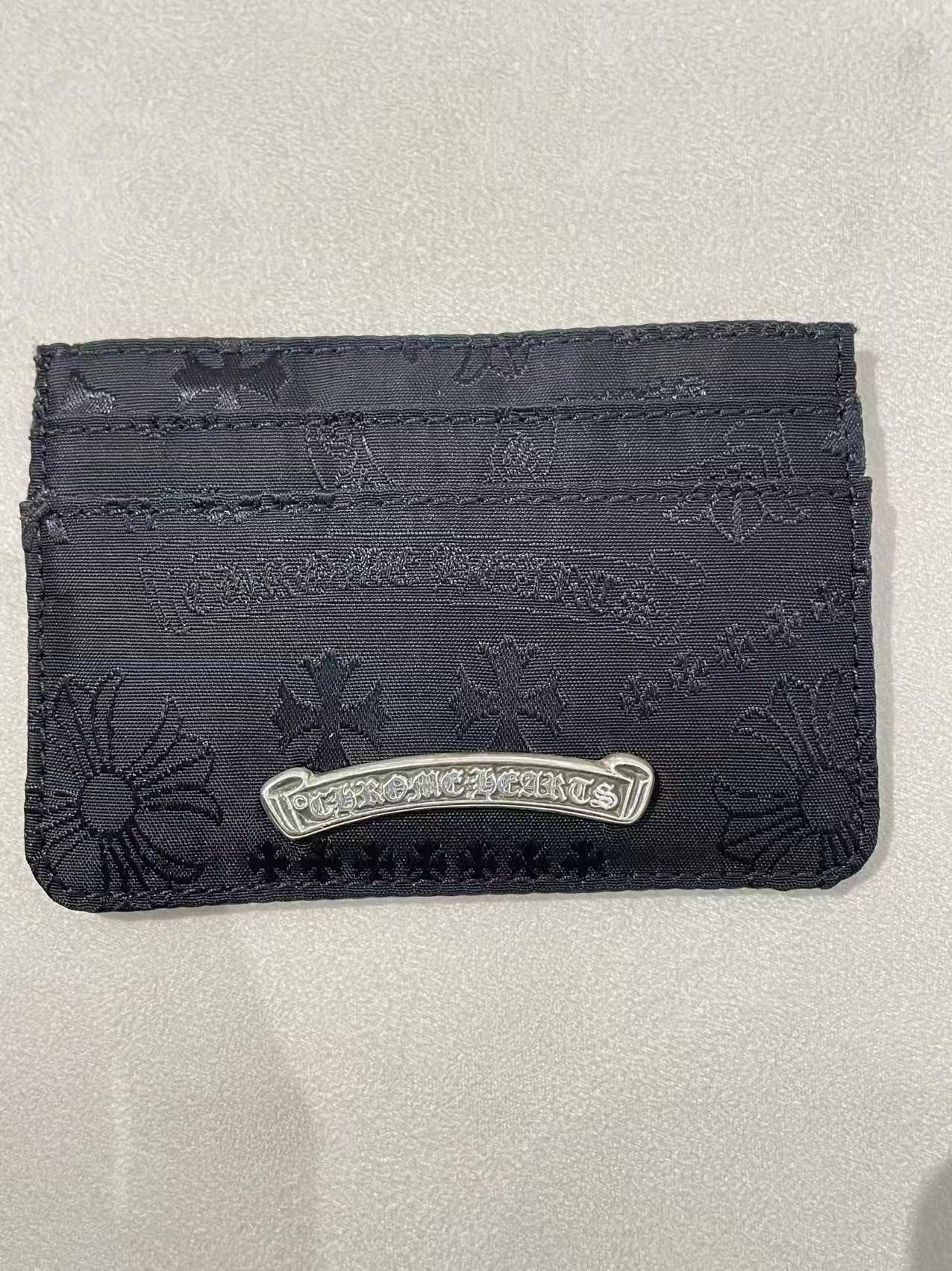 Chrome Hearts Chrome Hearts Nylon Tonal Monogram Card Holder Size ONE SIZE - 4 Thumbnail