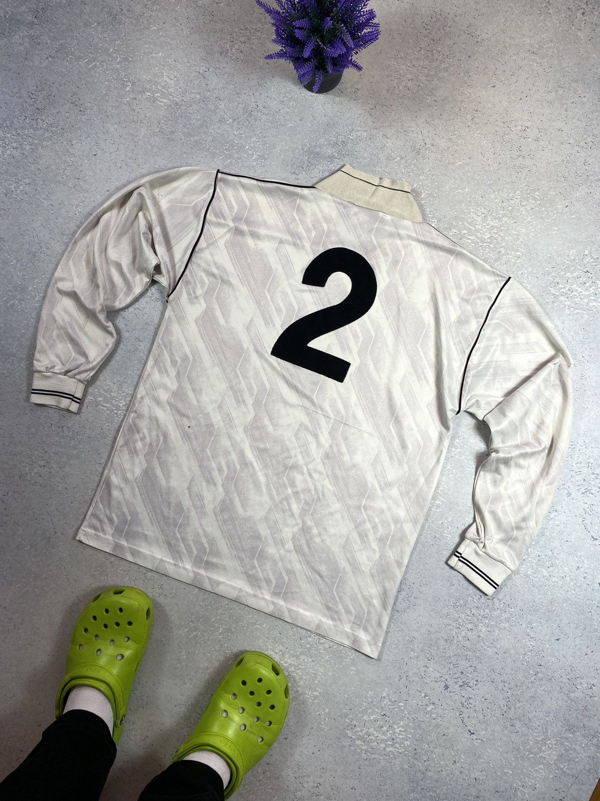 Vintage Bourne Sports Original Soccer Jersey #2 Size US M / EU 48-50 / 2 - 1 Thumbnail