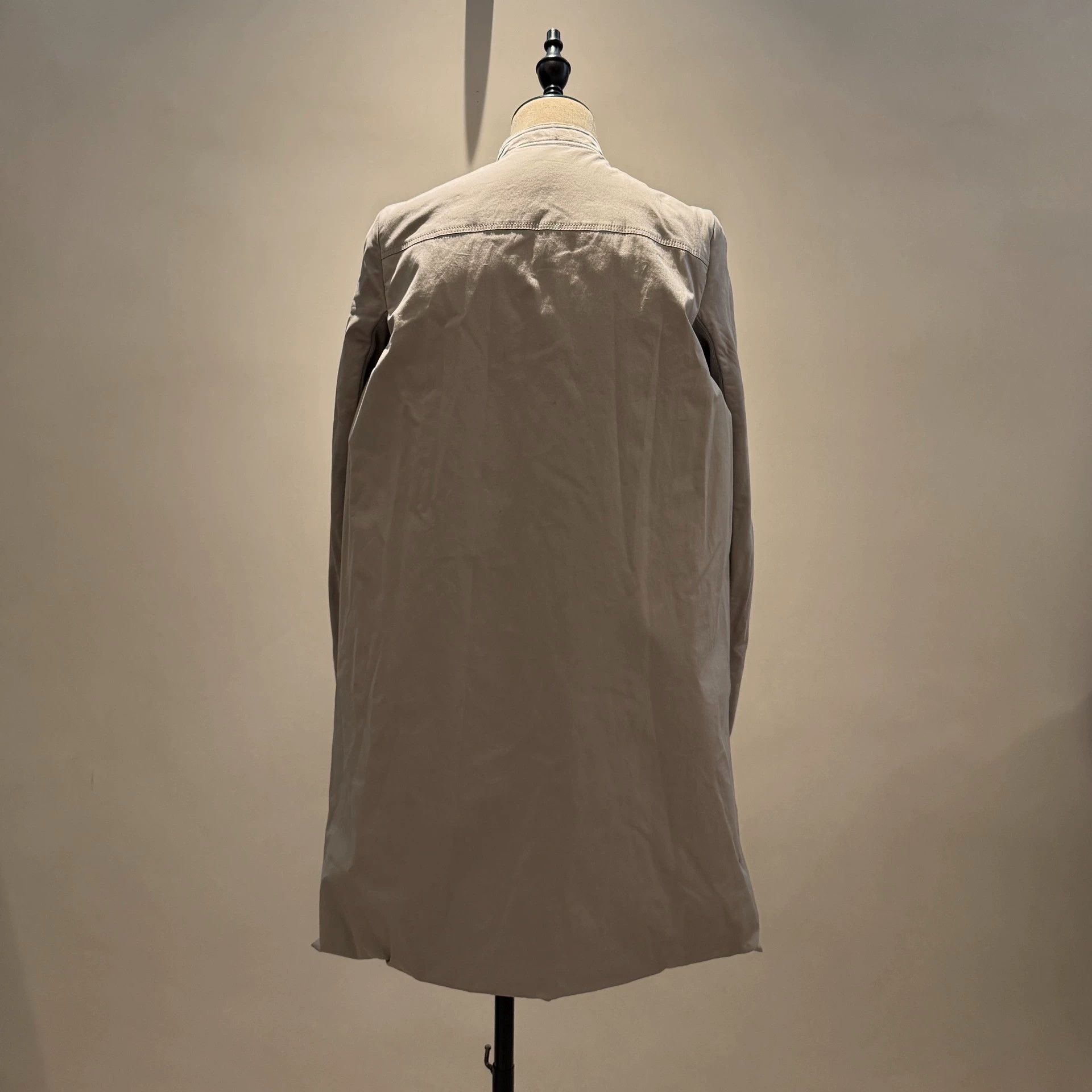 Rick Owens Rick Owens Women's Side Zipper Lambskin and Wool Coat Size L / US 10 / IT 46 - 2 Thumbnail