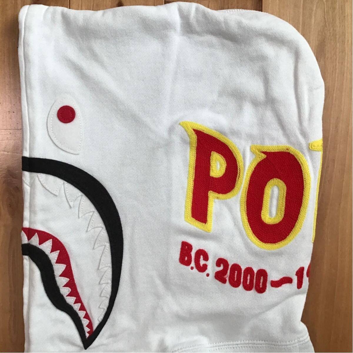 Bape 2005 BAPE 2nd Shark full zip hoodie White a bathing ape NIGO Size US M / EU 48-50 / 2 - 5 Thumbnail