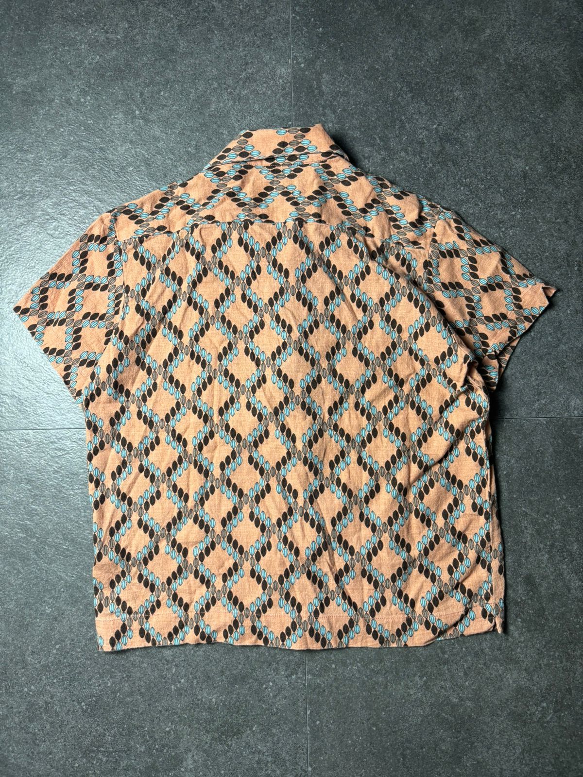 Diesel 1990s Diesel Supershirt Pattern Open Collar Shirt Size US M / EU 48-50 / 2 - 8 Thumbnail