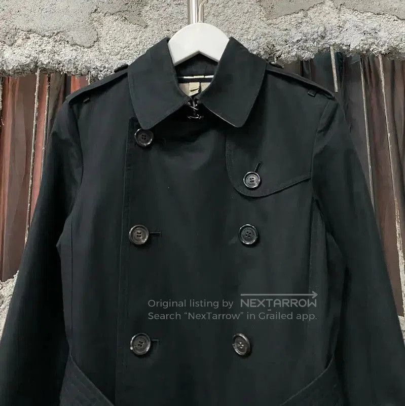 Burberry Burberry Women's Long Black Coat for Spring/Fall. Size XXS / US 00 / IT 34 - 3 Thumbnail
