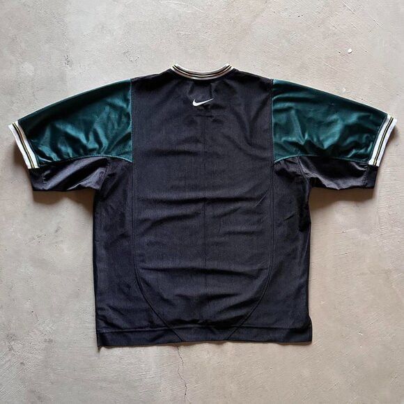 Nike vintage 90s nike green and black jersey Size US XL / EU 56 / 4 - 3 Thumbnail