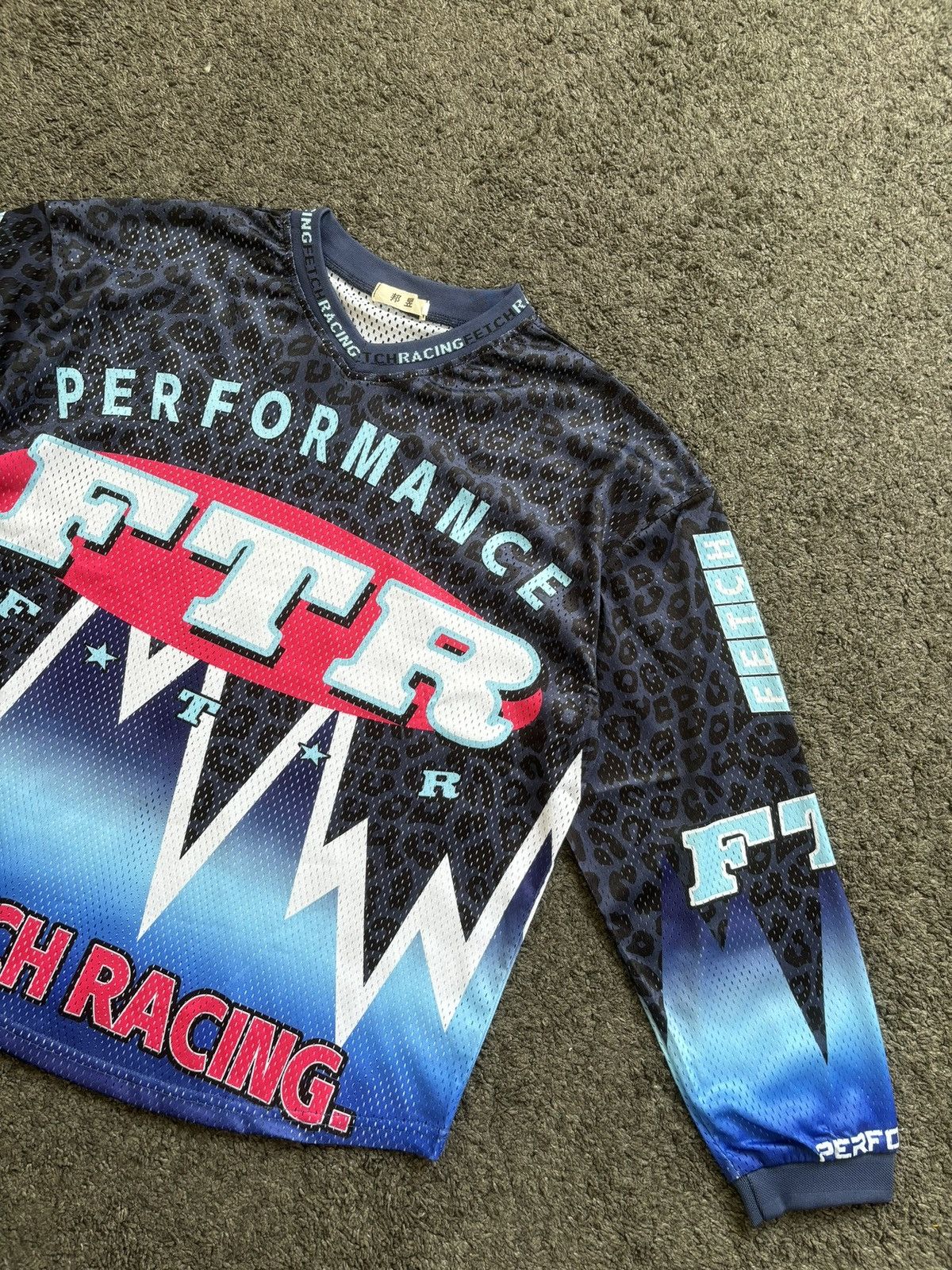 Other Vintage fetch racing racing blue long sleeves jersey Size US M / EU 48-50 / 2 - 2 Thumbnail