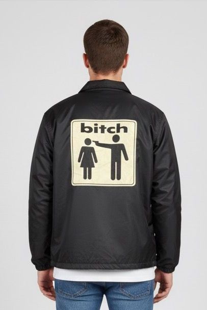 Vintage Bitch Skateboard Light Jacket