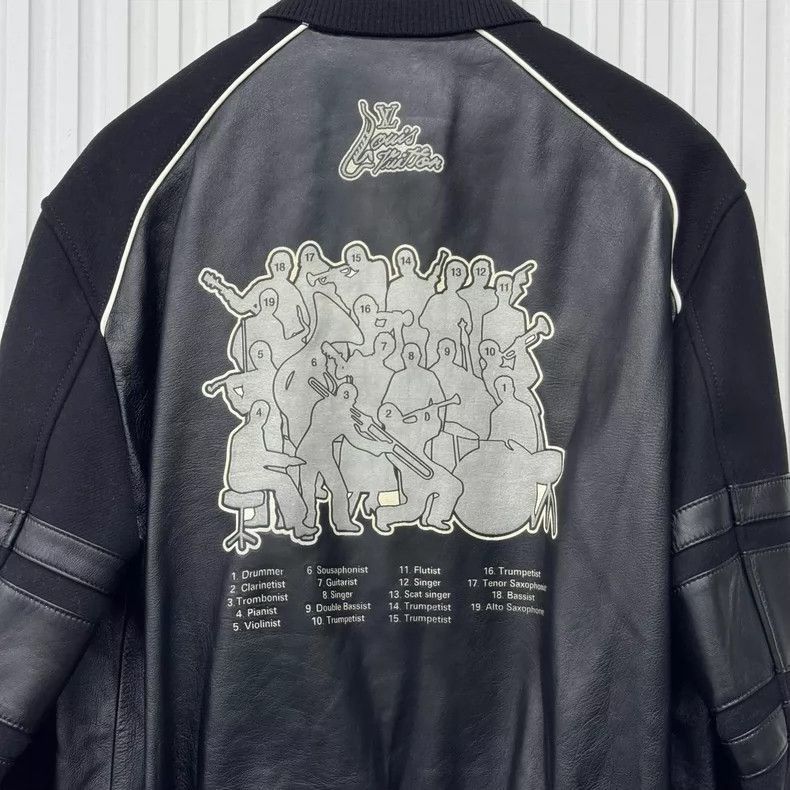 Louis Vuitton Louis Vuitton Black Logo Varsity Jacket -2505 Size US L / EU 52-54 / 3 - 7 Thumbnail