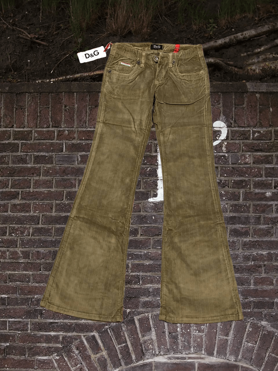 Dolce & Gabbana Denim pants D&G vintage jeans Dolce&Gabbana luxury Y2K Size 30" / US 8 / IT 44 - 1 Thumbnail
