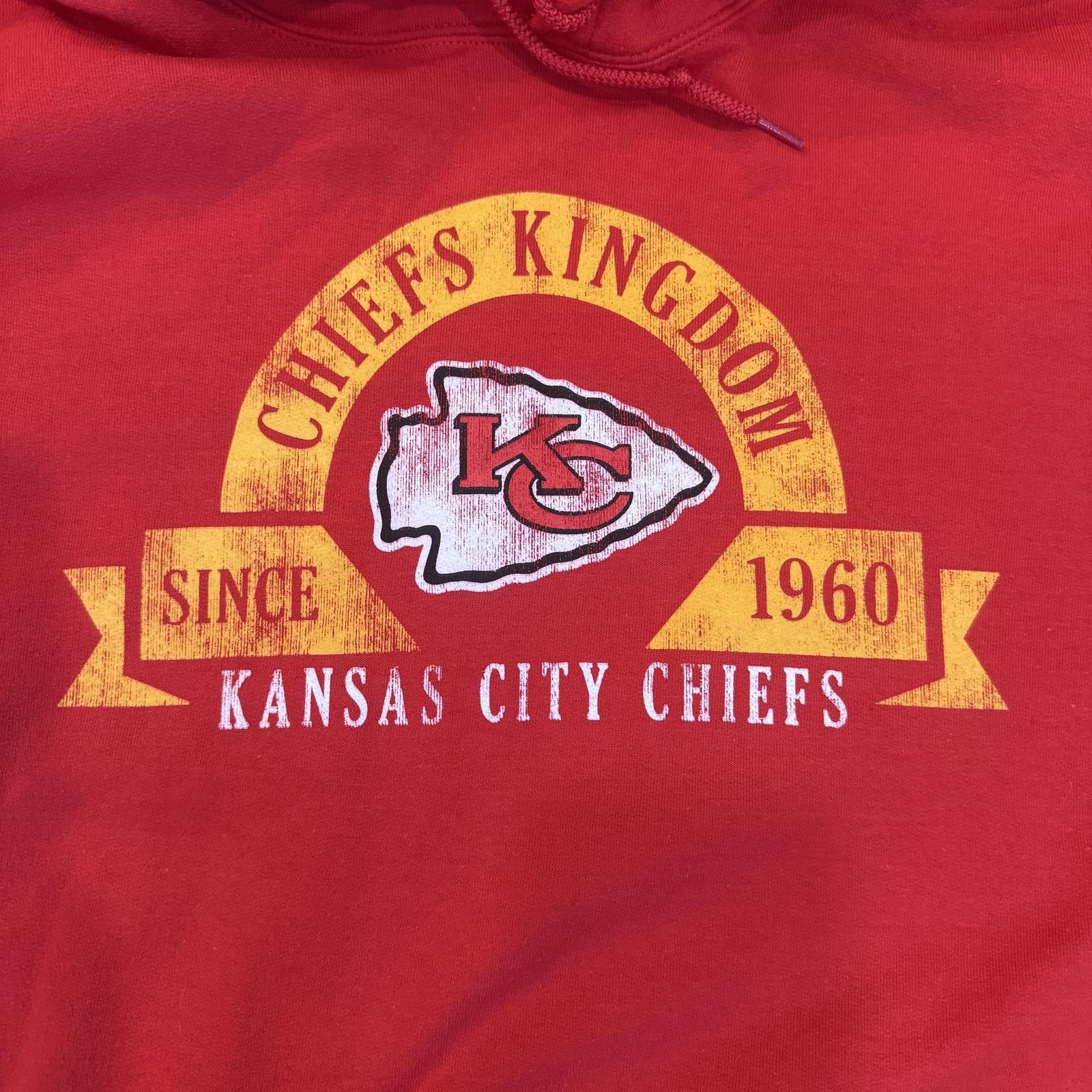 NFL NFL Team Apparel Chiefs Kingdom hoodie – men 3XL Big & Tall Size US XXL / EU 58 / 5 - 3 Thumbnail