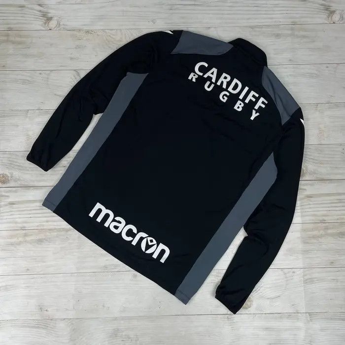 Macron Cardiff Blues Wales Rugby Training Top Shirt Jersey Size 3XL Size US XXL / EU 58 / 5 - 10 Thumbnail