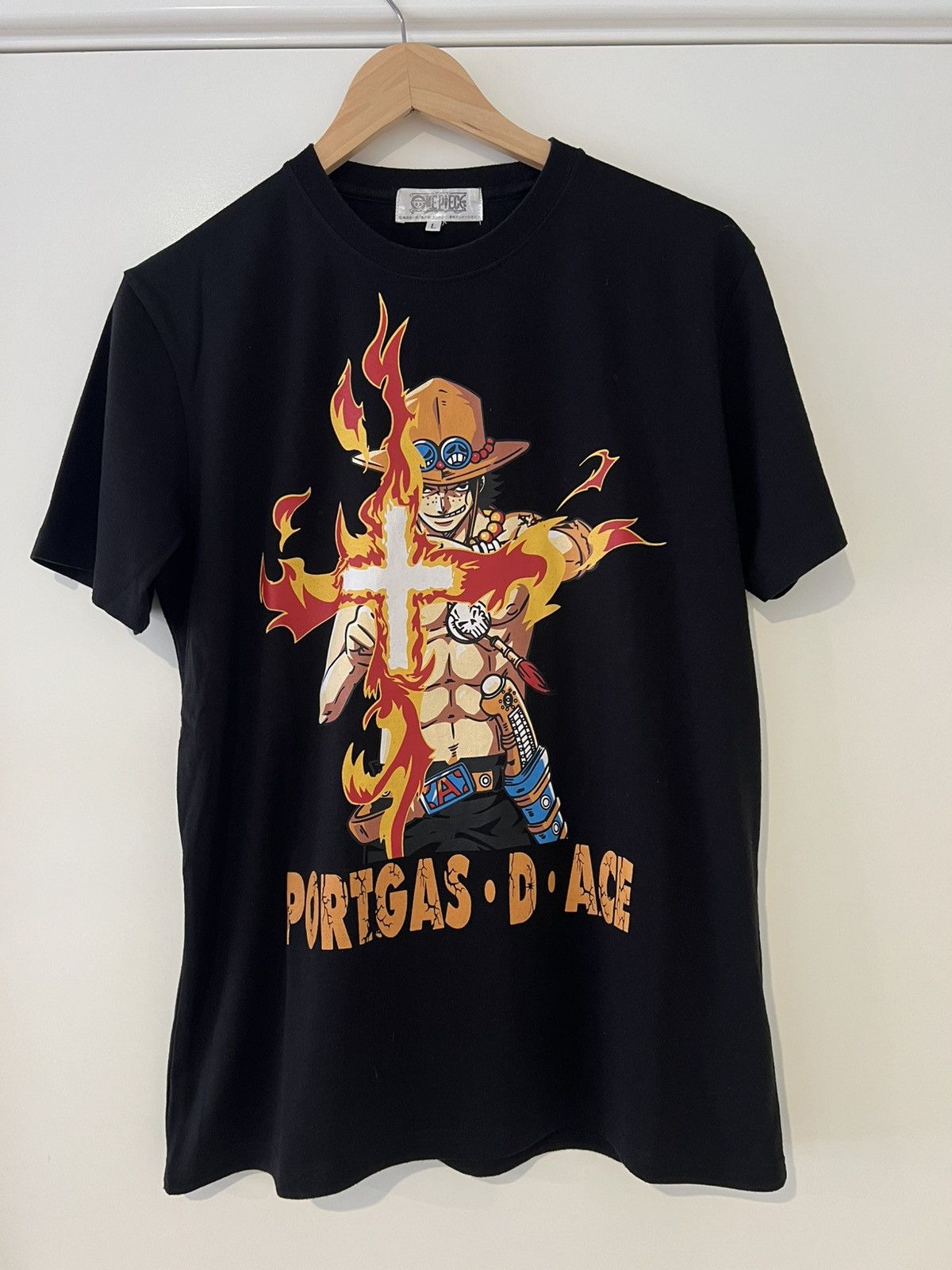 Anime One Piece “Fire Fist Ace” Solo Tee Size US L / EU 52-54 / 3 - 3 Thumbnail