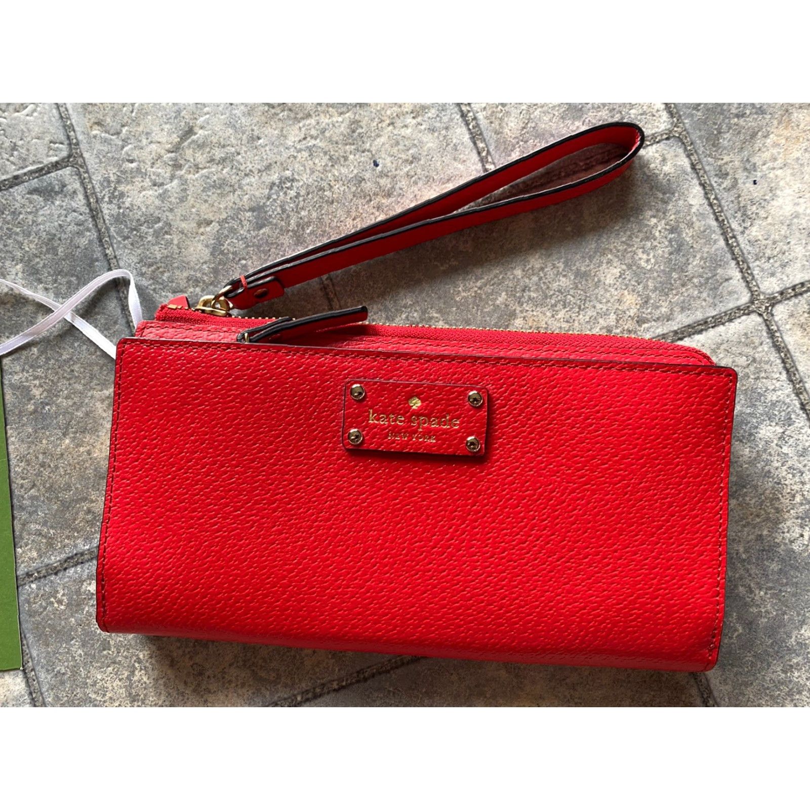 Vintage kate spade new york Wallet Wristlet Red Women NWT Clutch Wallet Wristlet Size ONE SIZE - 3 Thumbnail