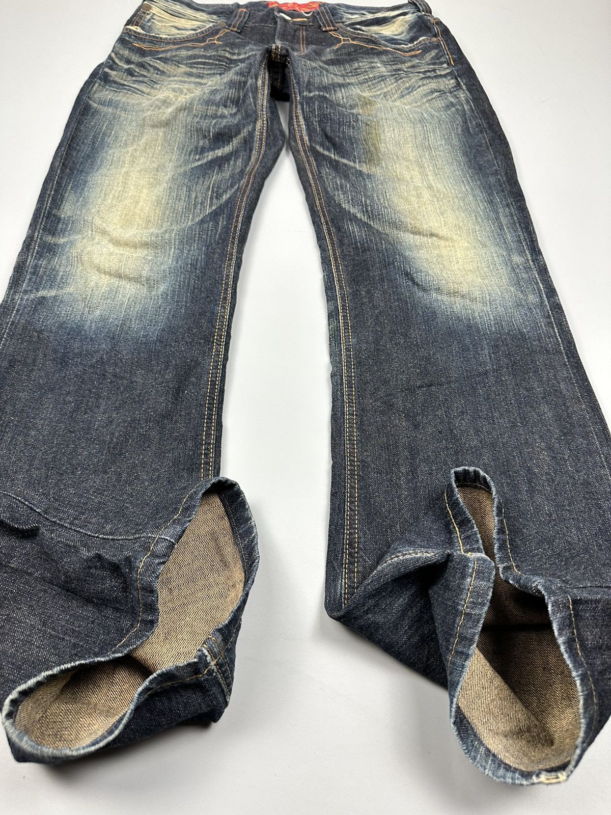 If Six Was Nine Vintage Edwin Flared Denim Size US 33 - 7 Thumbnail