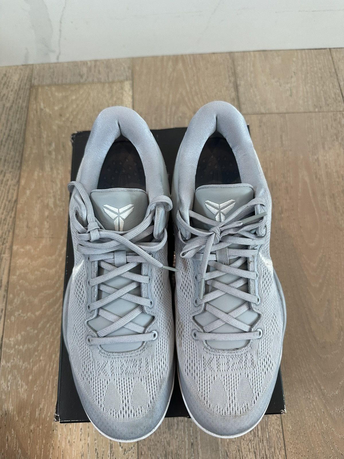 Nike Kobe 8 Protro Wolf Grey Size US 12 / EU 45 - 2 Thumbnail