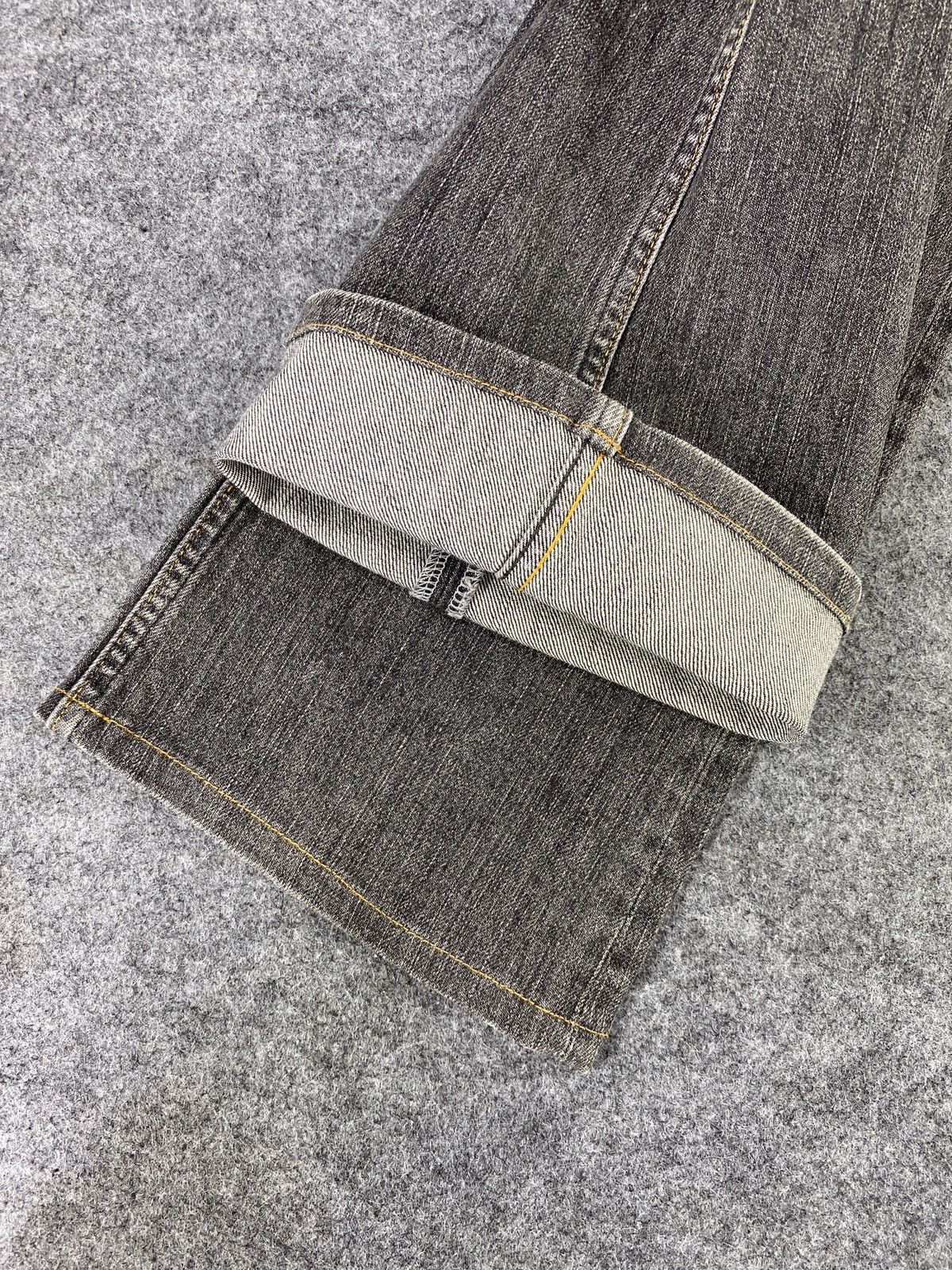 Japanese Brand × Jean Sweet Camel Black Wash Bootcut Jeans - J1071 Size 29" - 11 Thumbnail