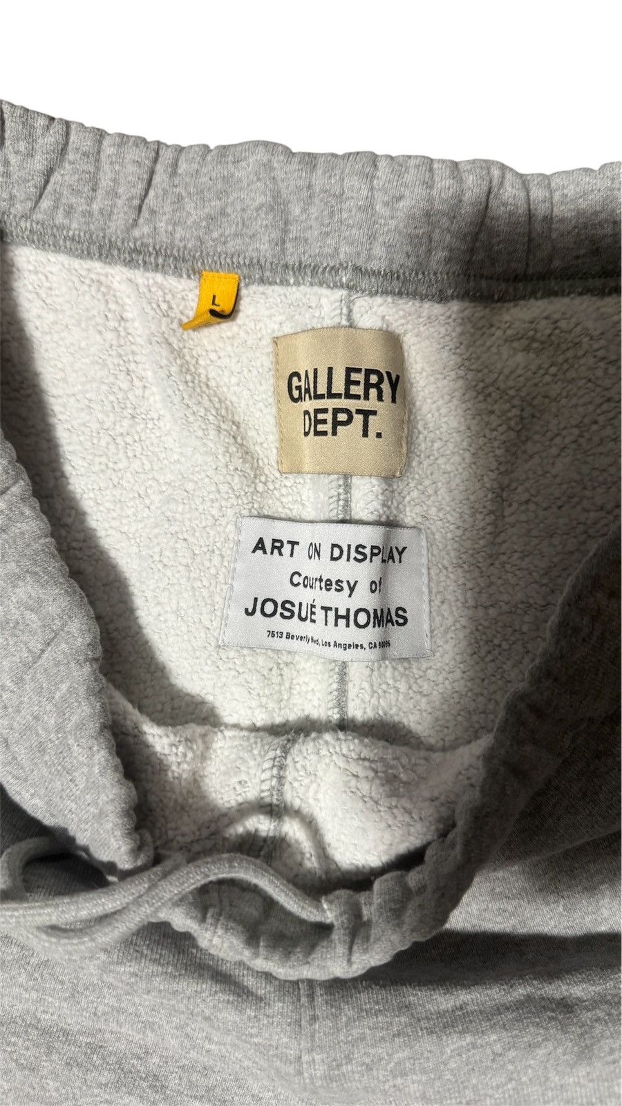 Gallery Dept. gallery dept grey & blue french logo sweat shorts Size US 34 / EU 50 - 4 Thumbnail