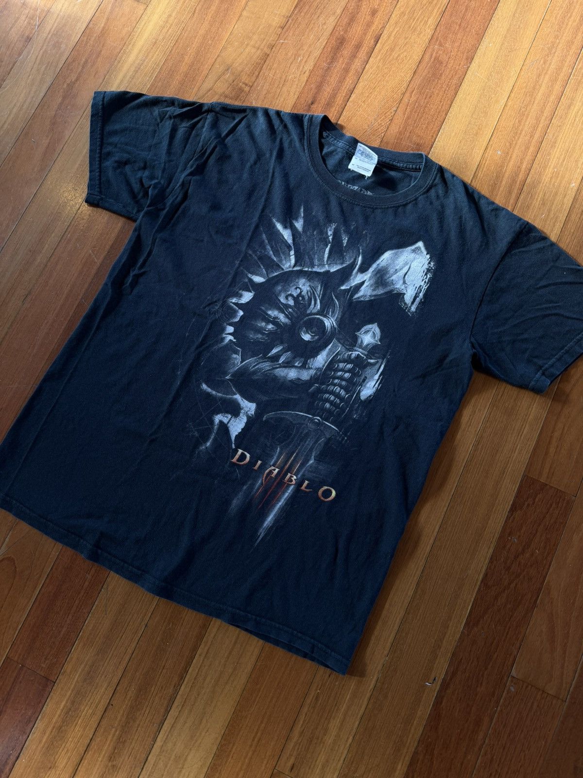Band Tees Diablo Black T-Shirt XL Vintage Streetwear Size US M / EU 48-50 / 2 - 2 Thumbnail