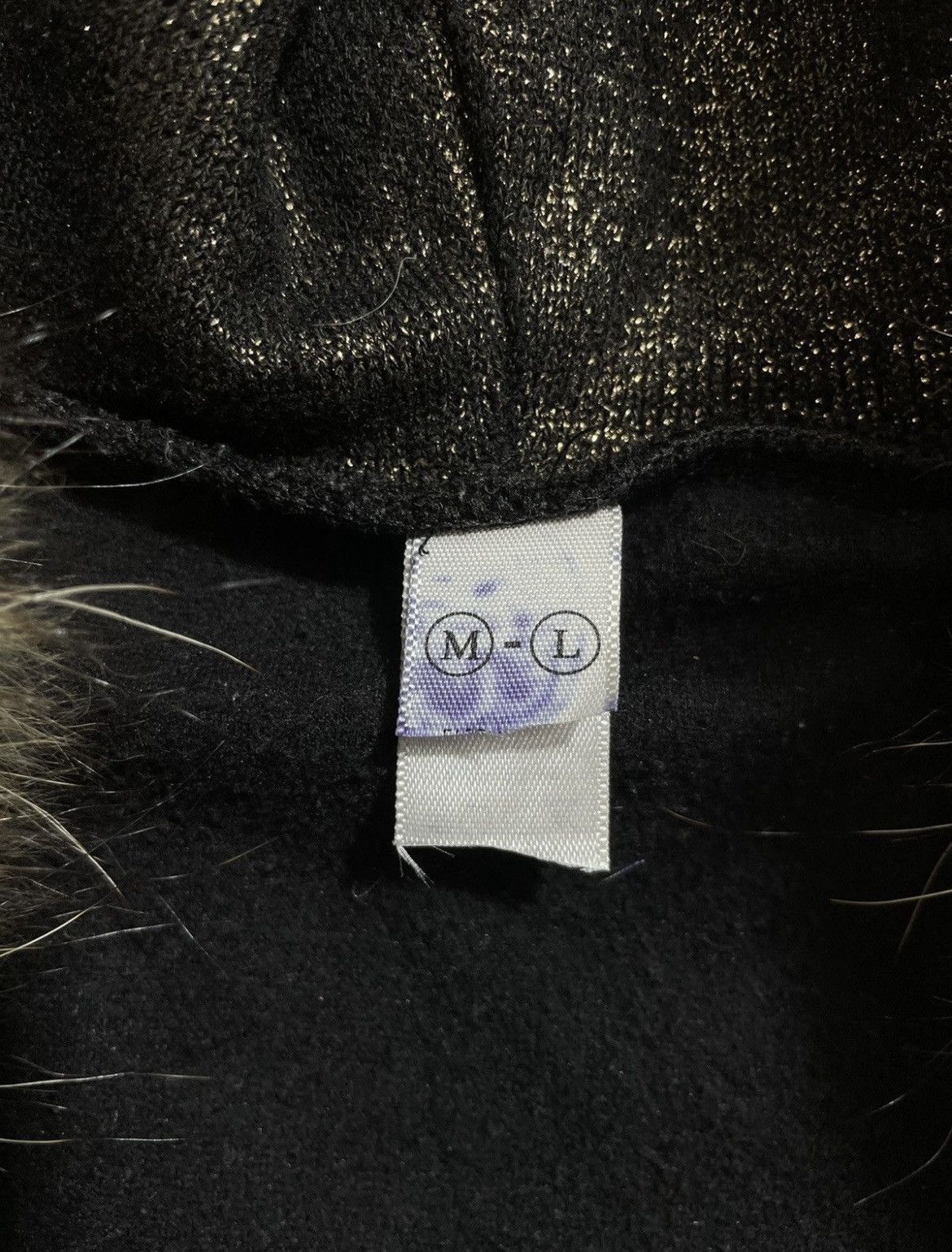 Japanese Brand × Other × Vintage Japanese brand Double layer Fur Hoodie gothic lgb style Size US M / EU 48-50 / 2 - 6 Thumbnail