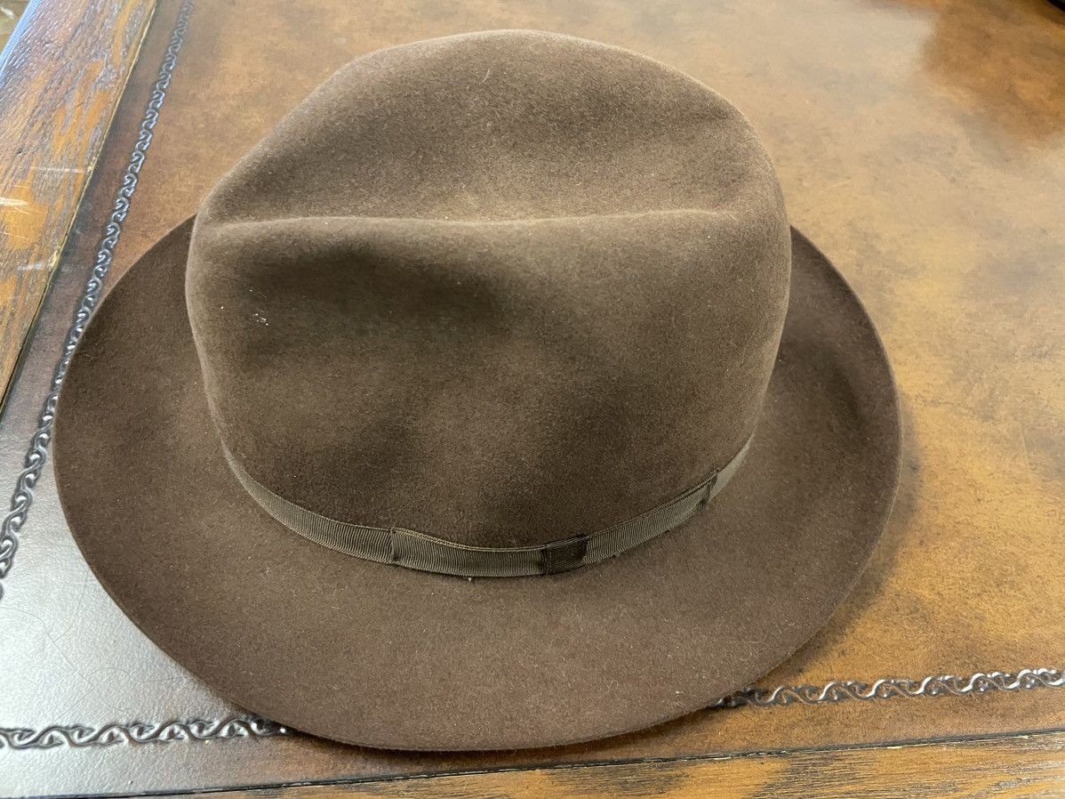 Paul Stuart Fortnighter Soft Fur Felt Fedora Size ONE SIZE - 2 Thumbnail