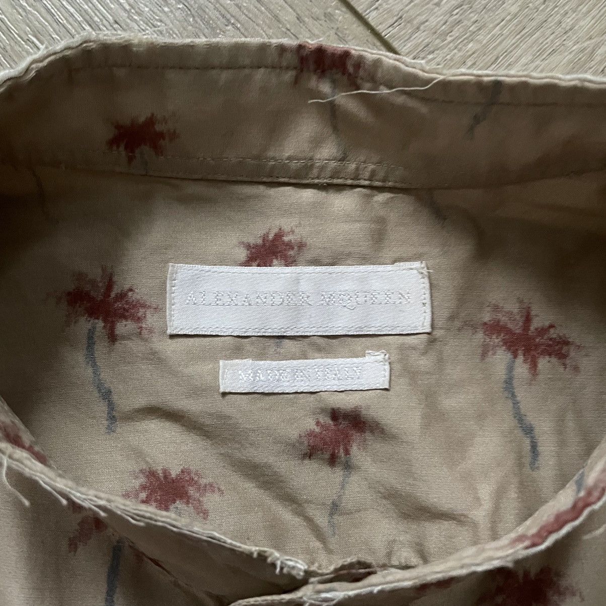 Alexander McQueen Alexander McQueen Mainline SS13 SAMPLE Silk Blend Shirt Size US L / EU 52-54 / 3 - 6 Thumbnail