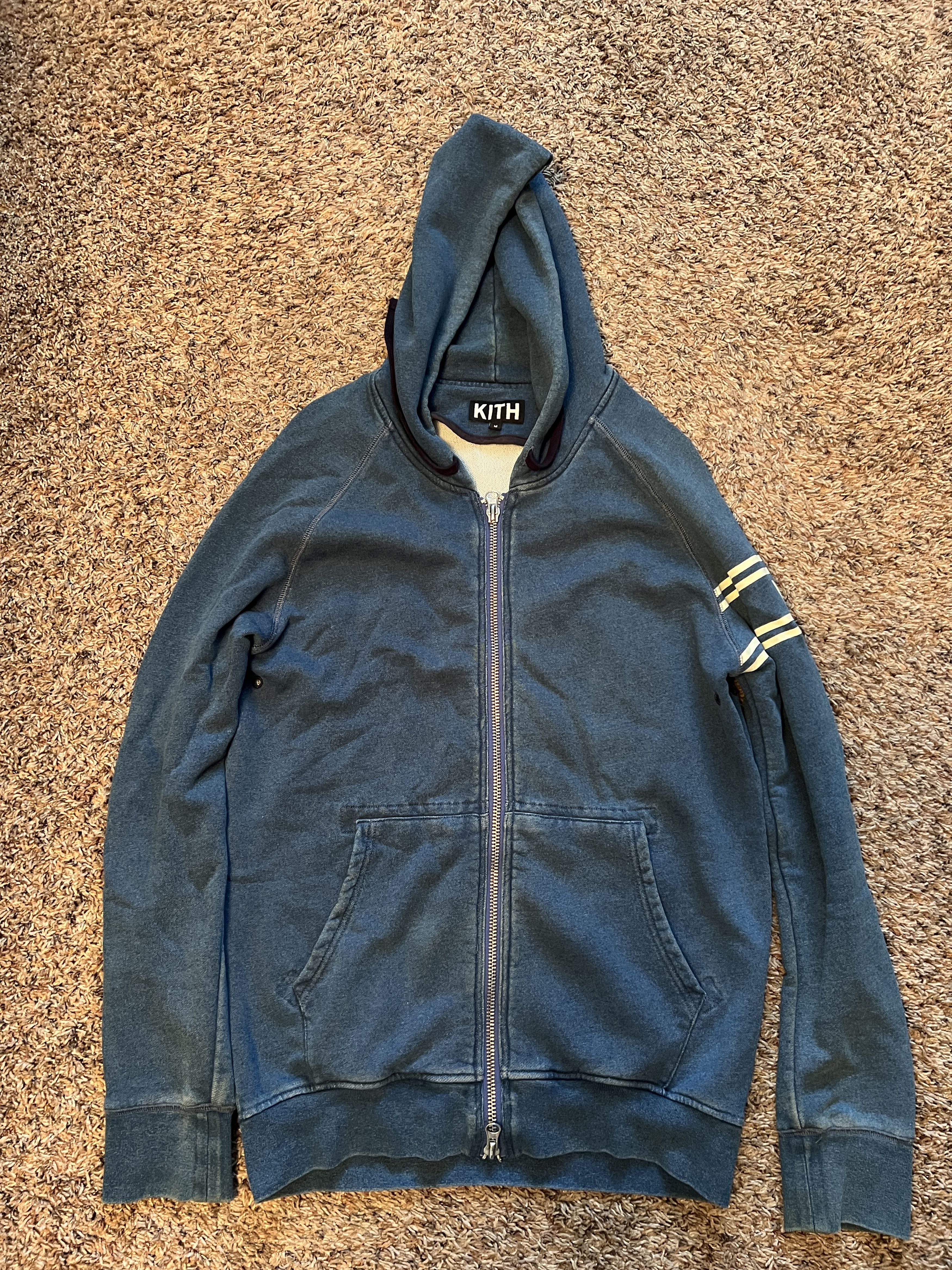 Kith 2014 Spring Indigo Collection French Terry Hoodie