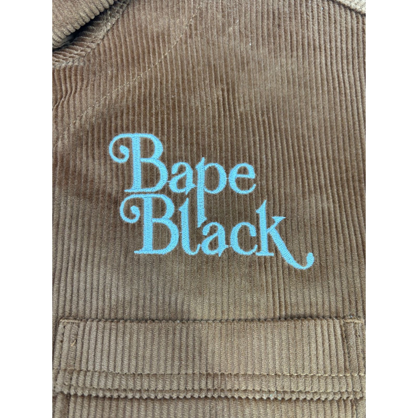 Bape BAPE Black Japan Corduroy Brown Down Work Jacket Size Medium Size US M / EU 48-50 / 2 - 4 Thumbnail