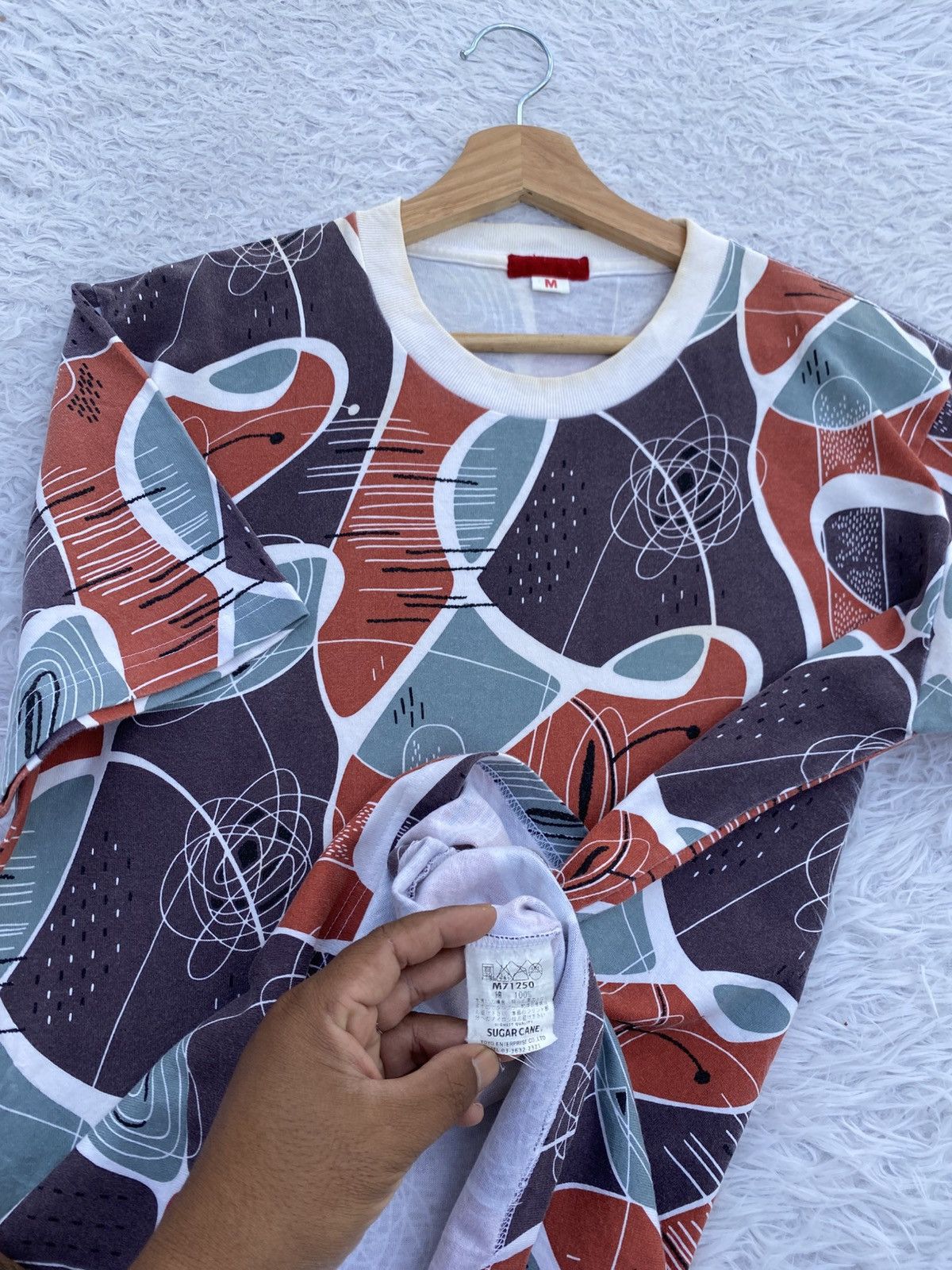 Sugar Cane Rare Sugar Cane Abstract Art DesignTshirt Size US M / EU 48-50 / 2 - 7 Thumbnail
