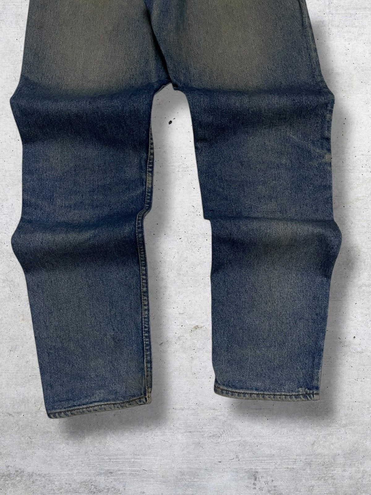 Levi's Vintage Clothing VINTAGE 516 90S DESIGNER OG LEVIS MUDWASH DISTRESSED DENIM Size US 29 - 10 Thumbnail