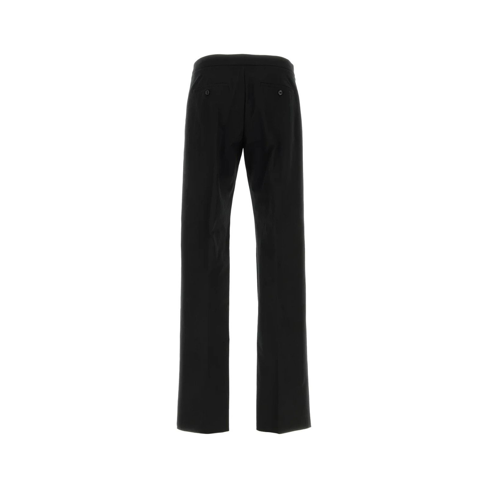 Alexander McQueen ALEXANDER MCQUEEN Black Cotton Blend Pants New & Authentic ( Size US 34 / EU 50 - 2 Thumbnail