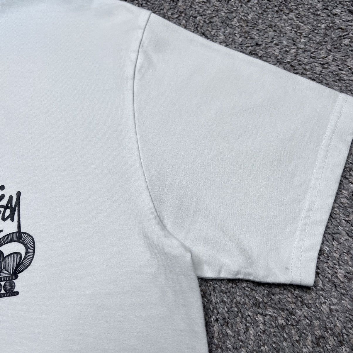 Stussy Vintage 2000s Stussy One World One Love Graphic T-Shirt Sz M Size US M / EU 48-50 / 2 - 10 Thumbnail