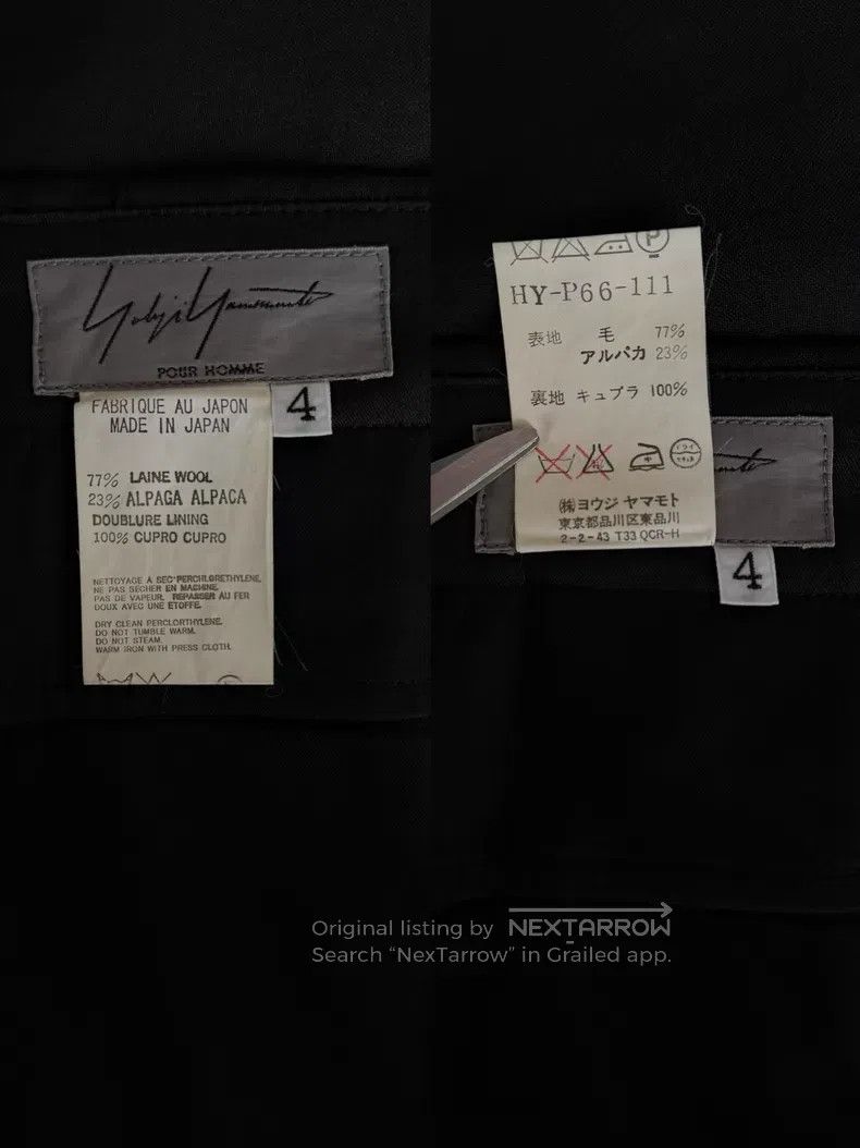 Yohji Yamamoto Yohji Yamamoto size 2/4 98AW Archive Suits Size 40R - 8 Thumbnail