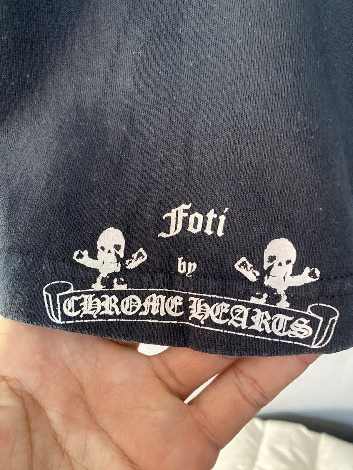 Chrome Hearts × Vintage Chrome Hearts x foti vintage tee side logo Size US M / EU 48-50 / 2 - 7 Thumbnail