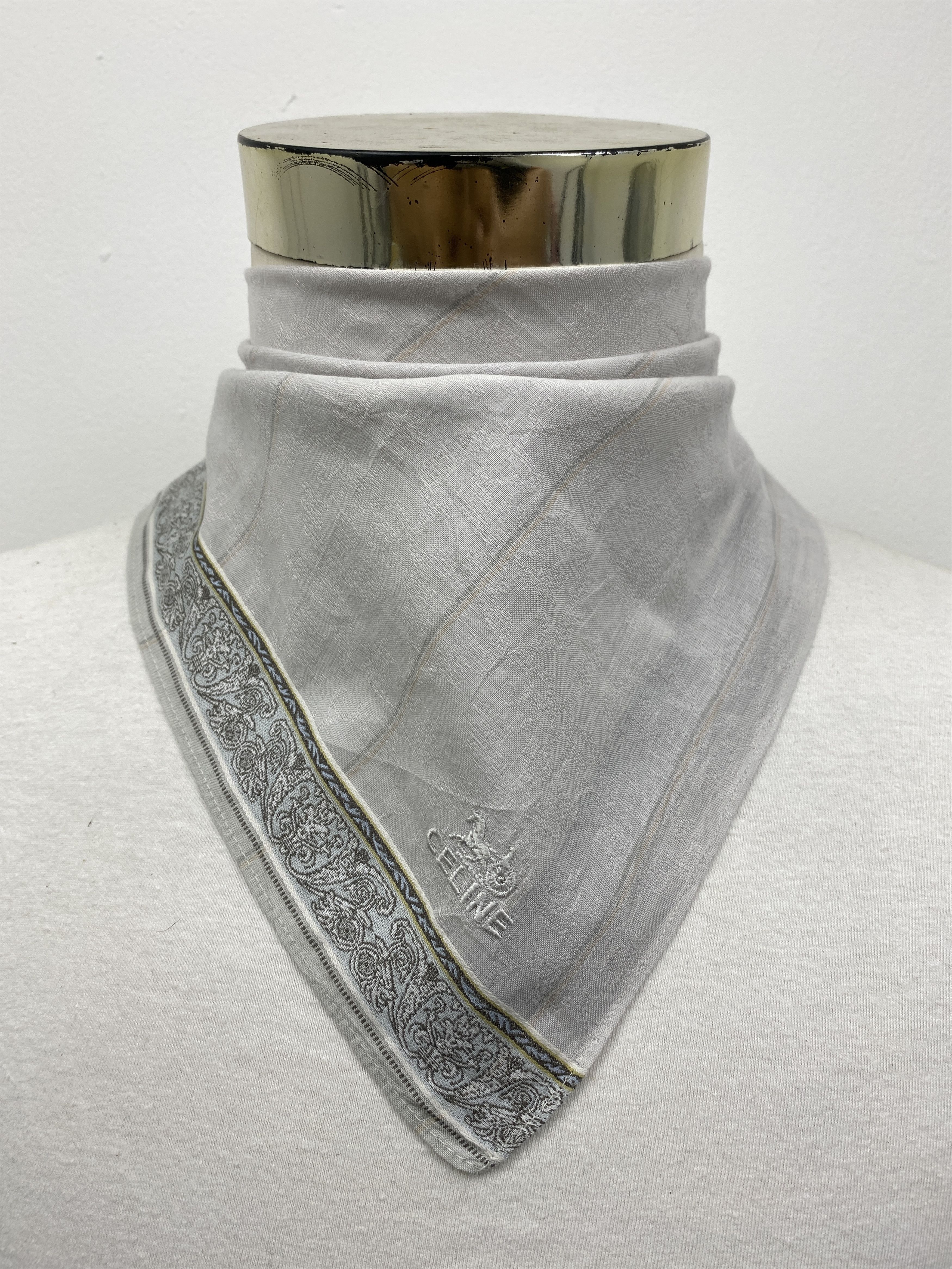 Celine × Vintage Celine Handkerchief / Bandana / Neckerchief HKC0272 Size ONE SIZE - 1 Thumbnail