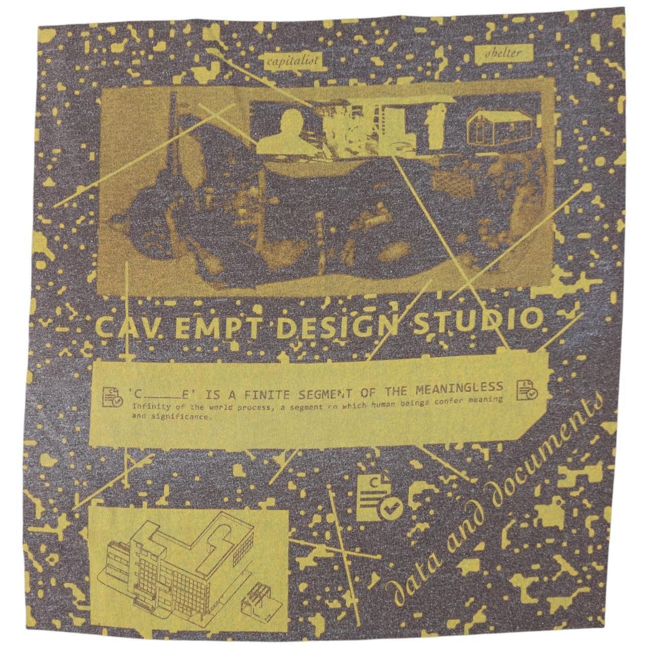 Designer Cav Empt Design Studio Graphic T Shirt Size L Size US L / EU 52-54 / 3 - 4 Thumbnail