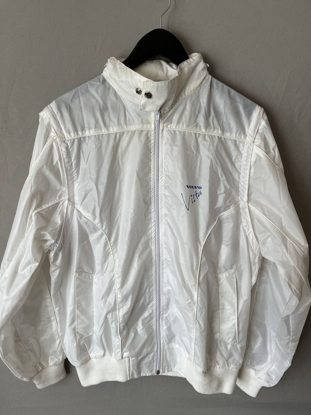 Vintage 70-80 Vintage Volvo Vista Mechanic Racing Windbreaker Jacket Size US L / EU 52-54 / 3 - 2 Thumbnail