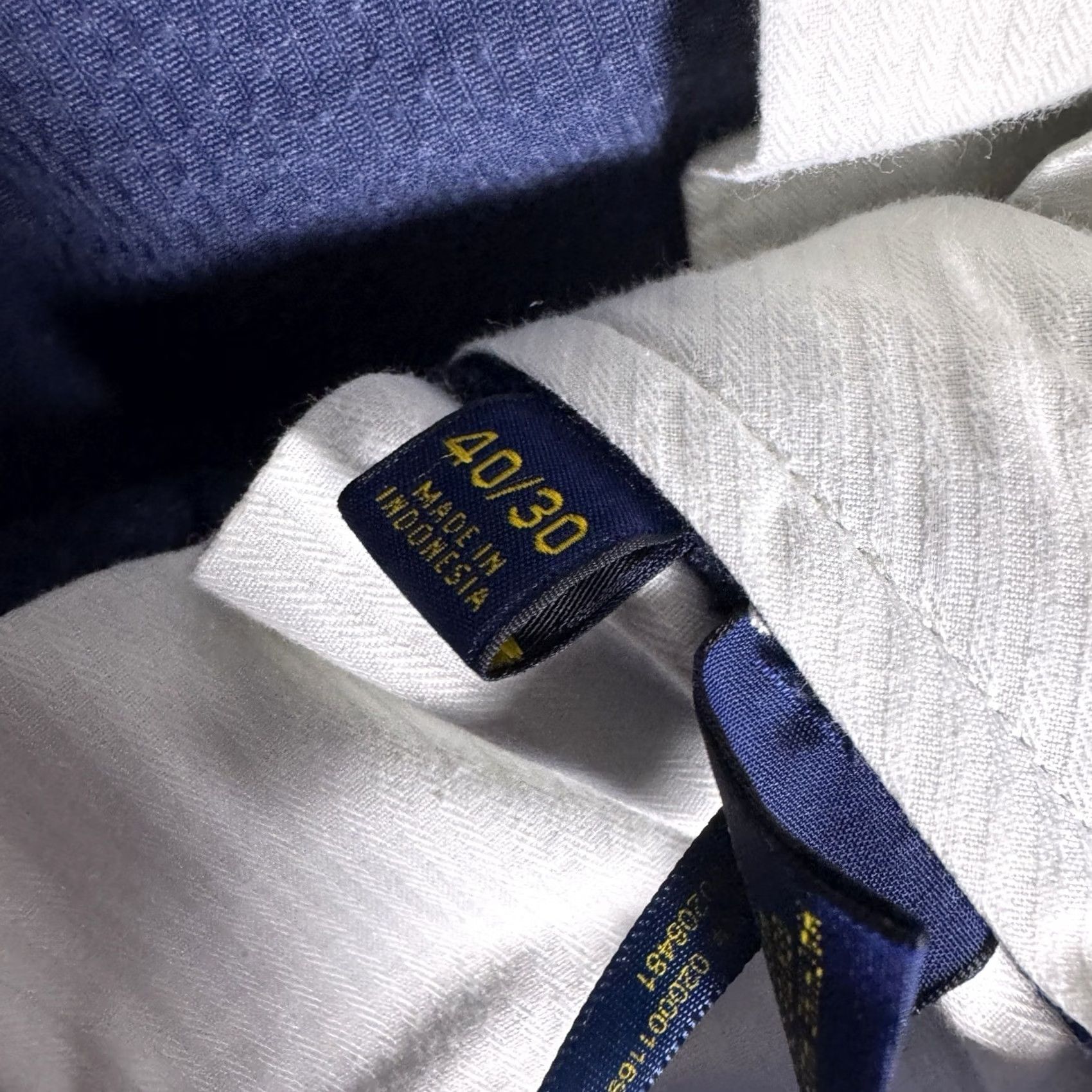Polo Ralph Lauren Polo Ralph Lauren Corduroy Pants Mens 38x26 Classic Fit Chino Trouser Blue Size US M / EU 48-50 / 2 - 7 Thumbnail