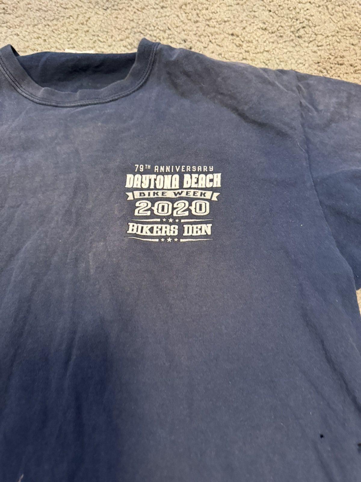 Gildan × Vintage Daytona beach distressed tee Size US L / EU 52-54 / 3 - 3 Thumbnail