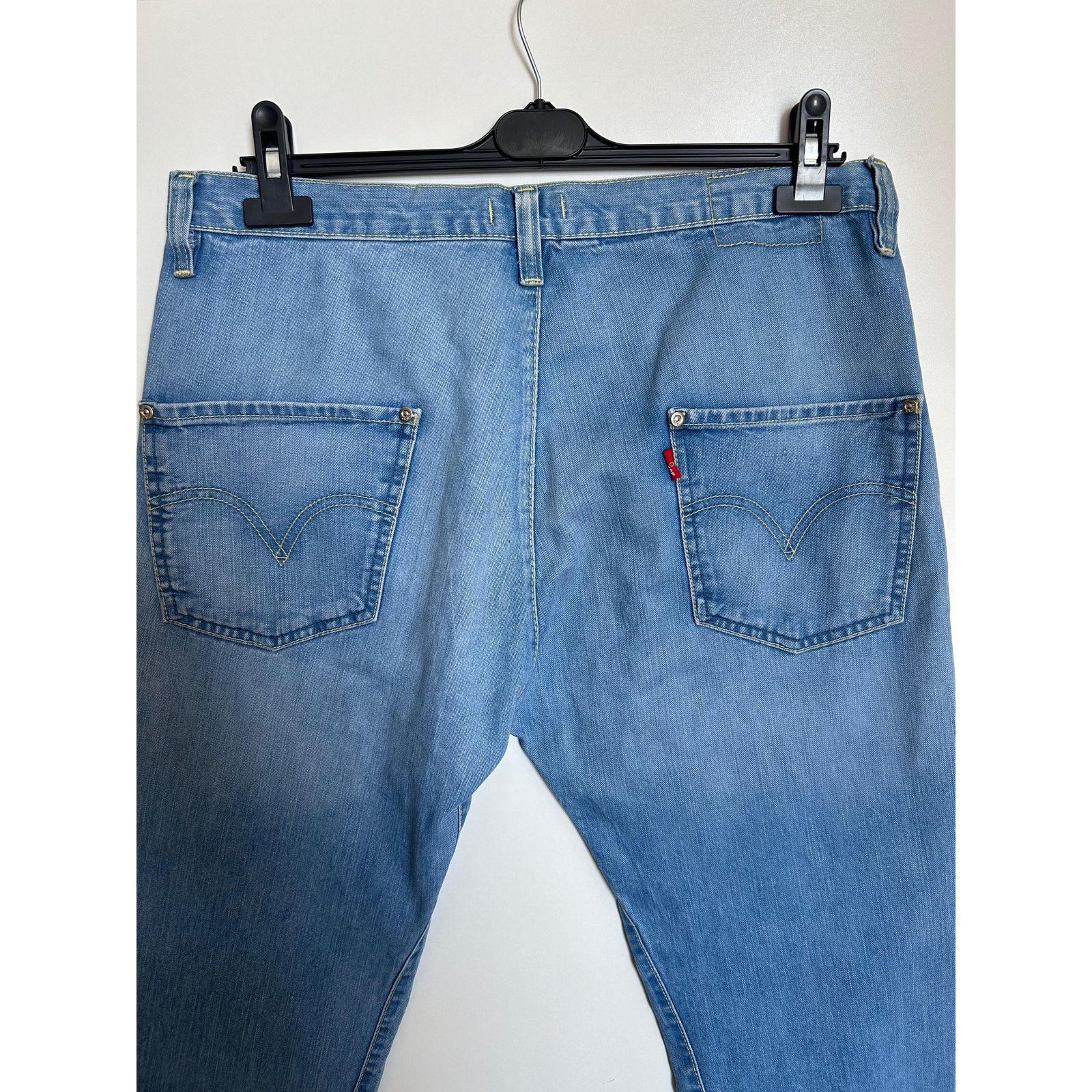 Levi's Levi's Engineered W34 - Wide Leg Twisted Seam Y2K Jeans Size US 34 / EU 50 - 5 Thumbnail