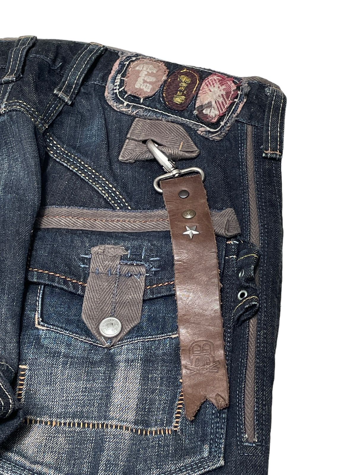Marithe + Francois Girbaud Vintage Brand Marithe Francois Girbaud Tactical Jeans 1990s Size US 31 - 10 Thumbnail