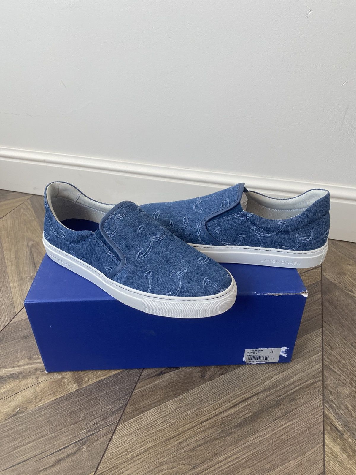 Jacob Cohen JACOB COHEN | SLIP ON 01023 038 blue Size US 9 / EU 42 - 2 Thumbnail