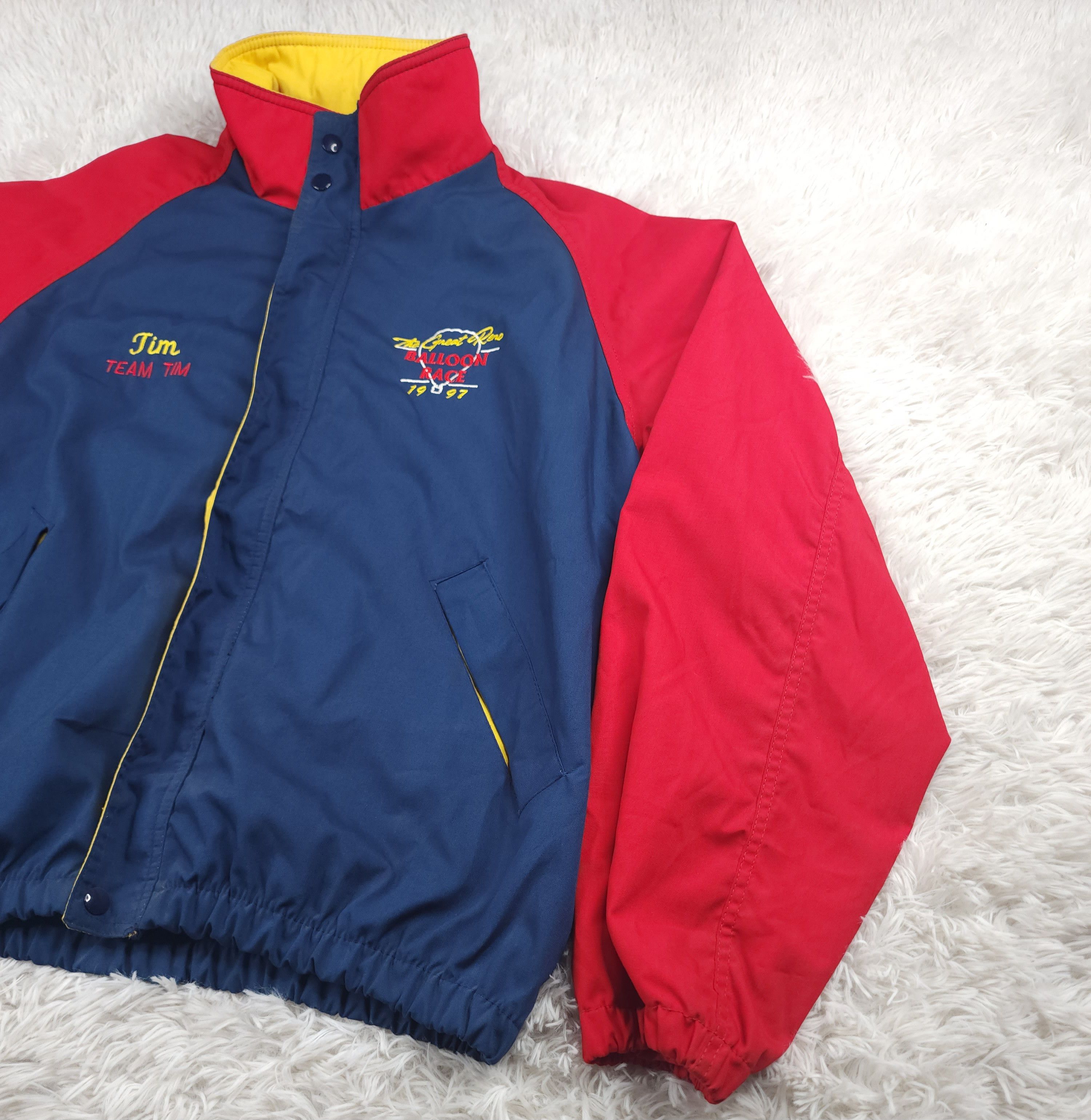 Dunbrooke Vintage 1997 The great Reno balloon race windbreaker jacket Size US L / EU 52-54 / 3 - 2 Thumbnail