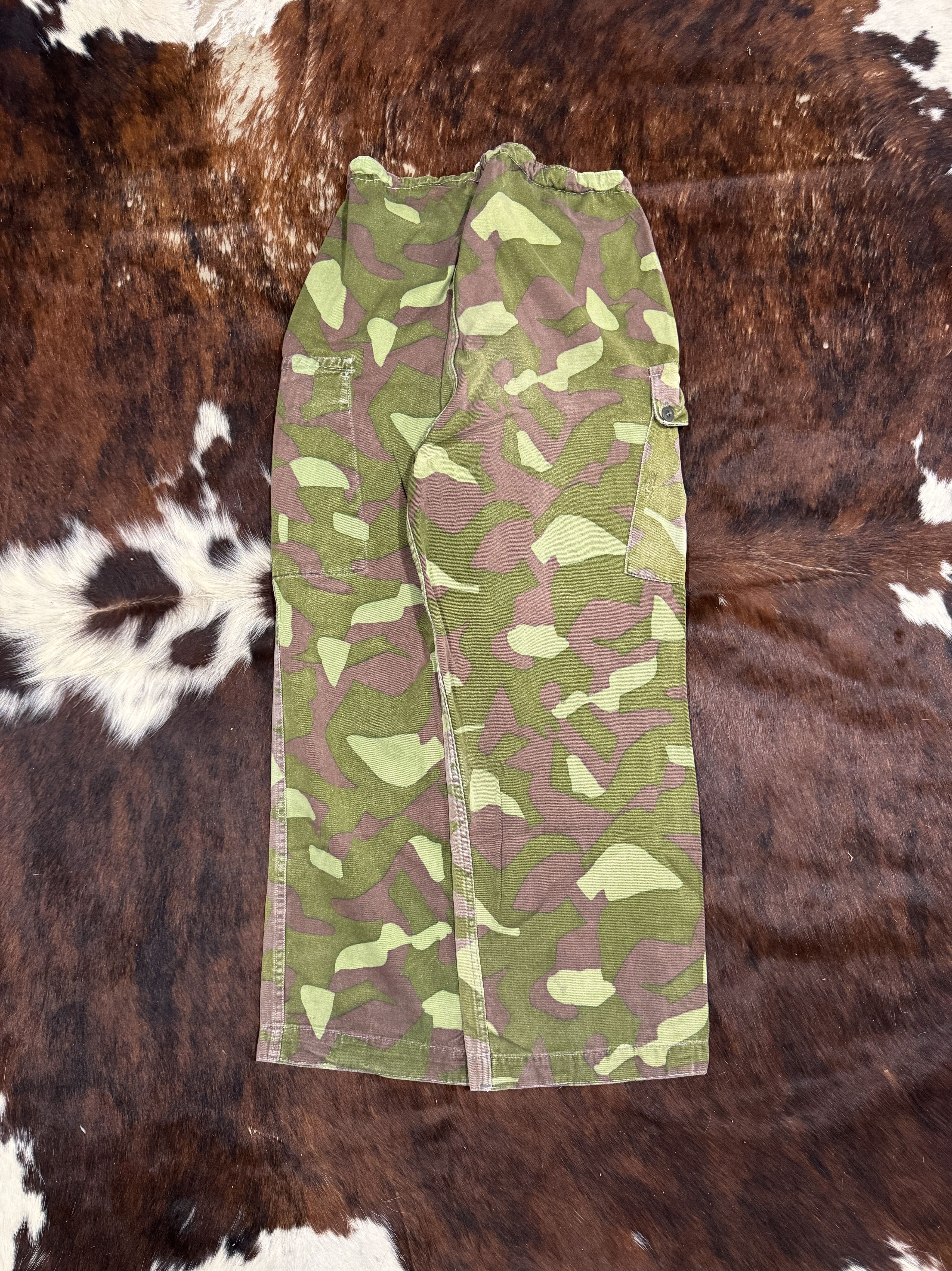 Other 60s/80s Finnish Camou Cargo Pants Size US 34 / EU 50 - 3 Thumbnail