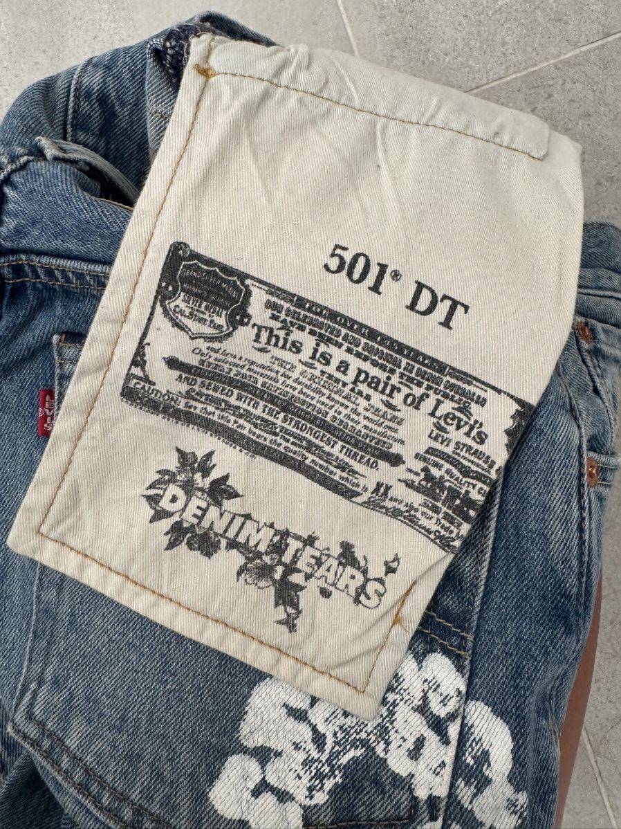 DENIM TEARS × Levi's Denim Tears x Levi’ Jeans Size 25" / US 0 / IT 36 - 6 Thumbnail