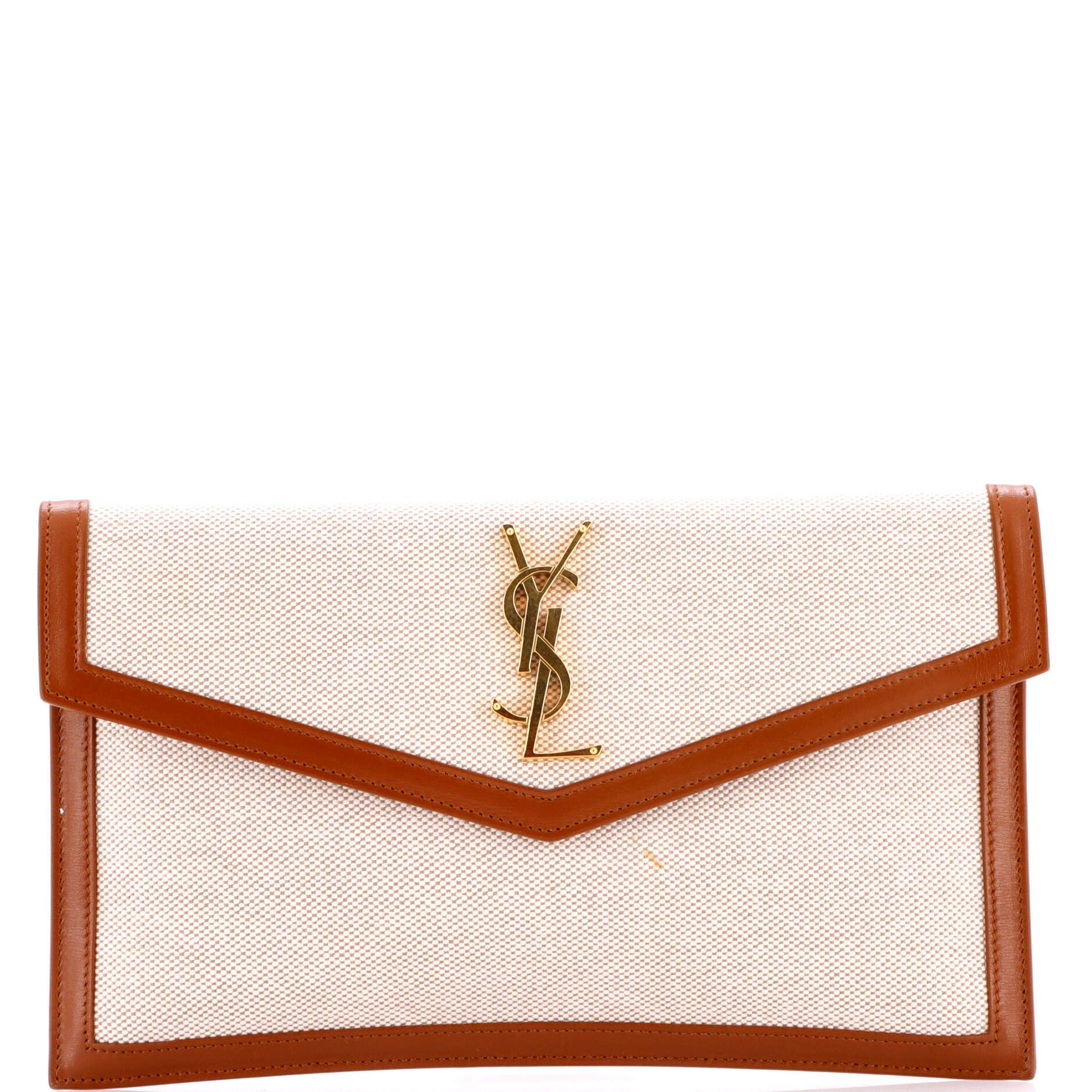 Saint Laurent Paris Uptown Pouch, Women's