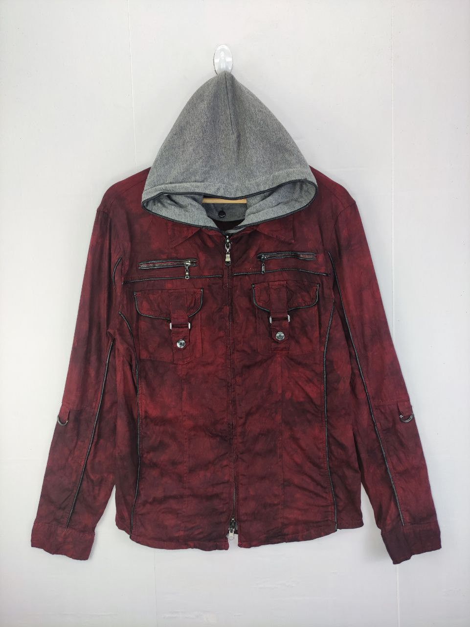 If Six Was Nine × Le Grande Bleu (L.G.B.) × semanticdesign Semantic Design Double Layered Zipper Jacket hoodie Size US M / EU 48-50 / 2 - 2 Thumbnail