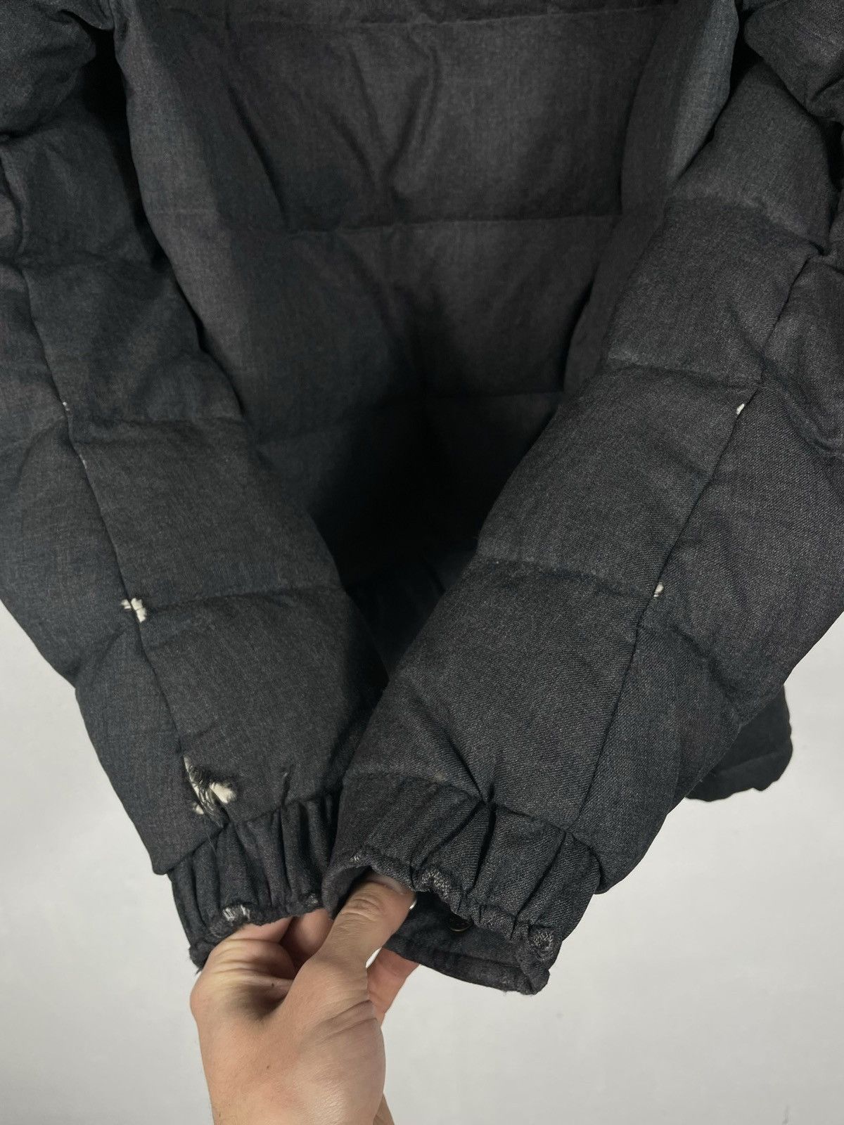 Designer × Moncler Moncler Montgenevre Giubbotto Grey Puffer Hoodie Size US XL / EU 56 / 4 - 12 Thumbnail