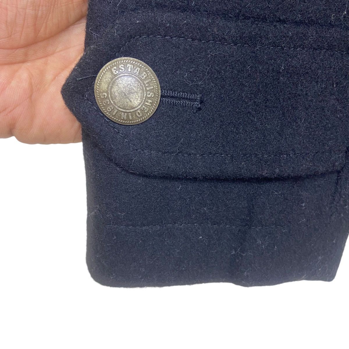 Ben Davis Vintage Ben Davis Wool Double Breasted Pea Coat Size US XS / EU 42 / 0 - 5 Thumbnail