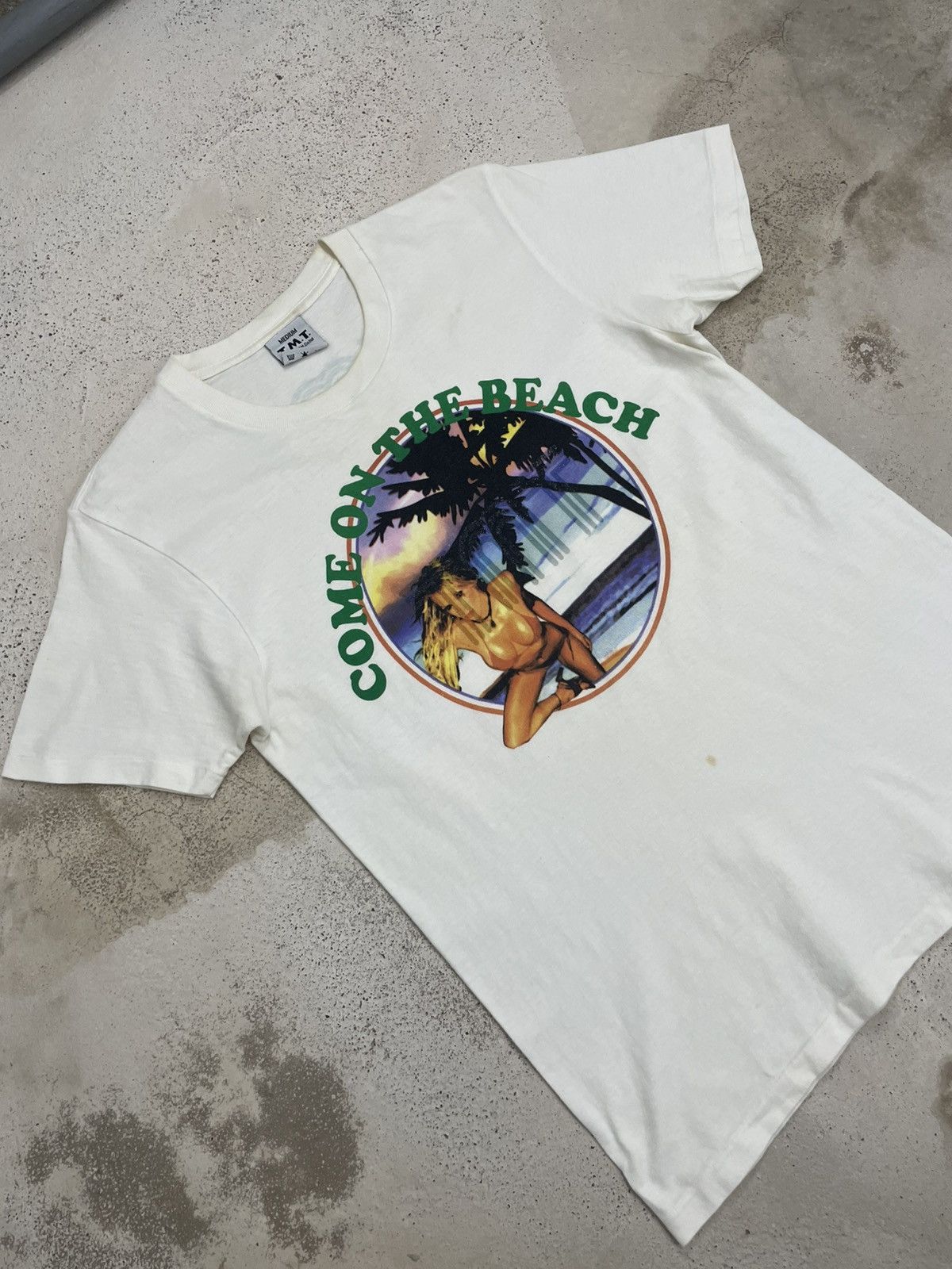 Japanese Brand × TMT Cream Girl TmT Japan Photo Tee Bikini Surf Size US M / EU 48-50 / 2 - 3 Thumbnail