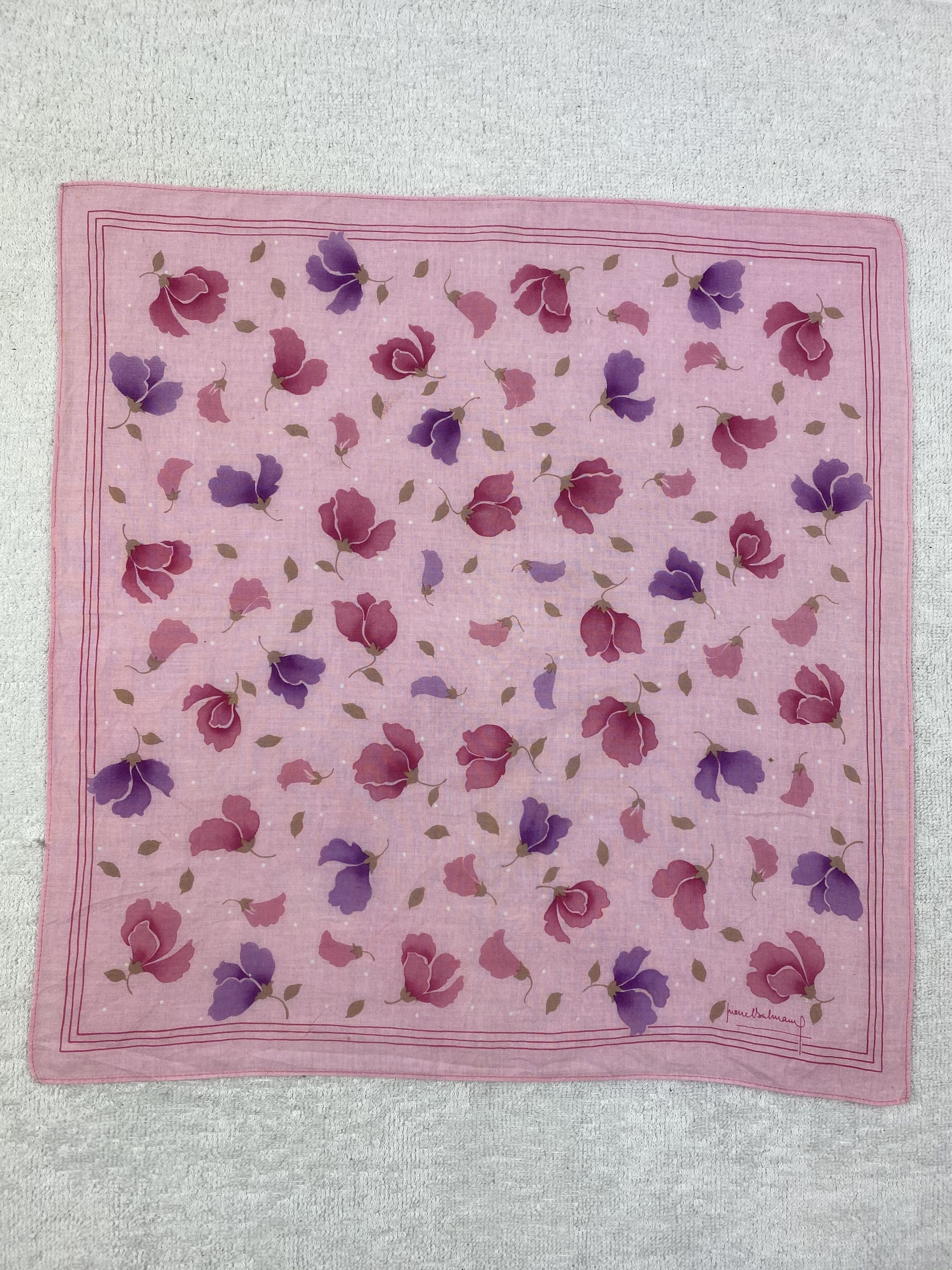 Pierre Balmain × Vintage Pierre Balmain Handkerchief / Bandana / Neckerchief Size ONE SIZE - 3 Thumbnail