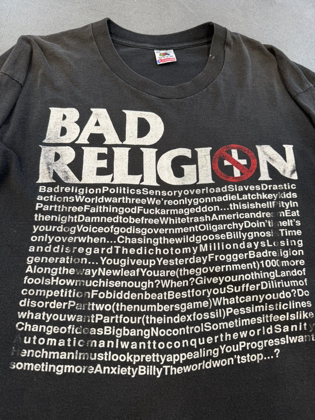 Other 1993 Vintage Bad Religion Recipe For Hate Long Sleeve Tee Size US XL / EU 56 / 4 - 4 Thumbnail