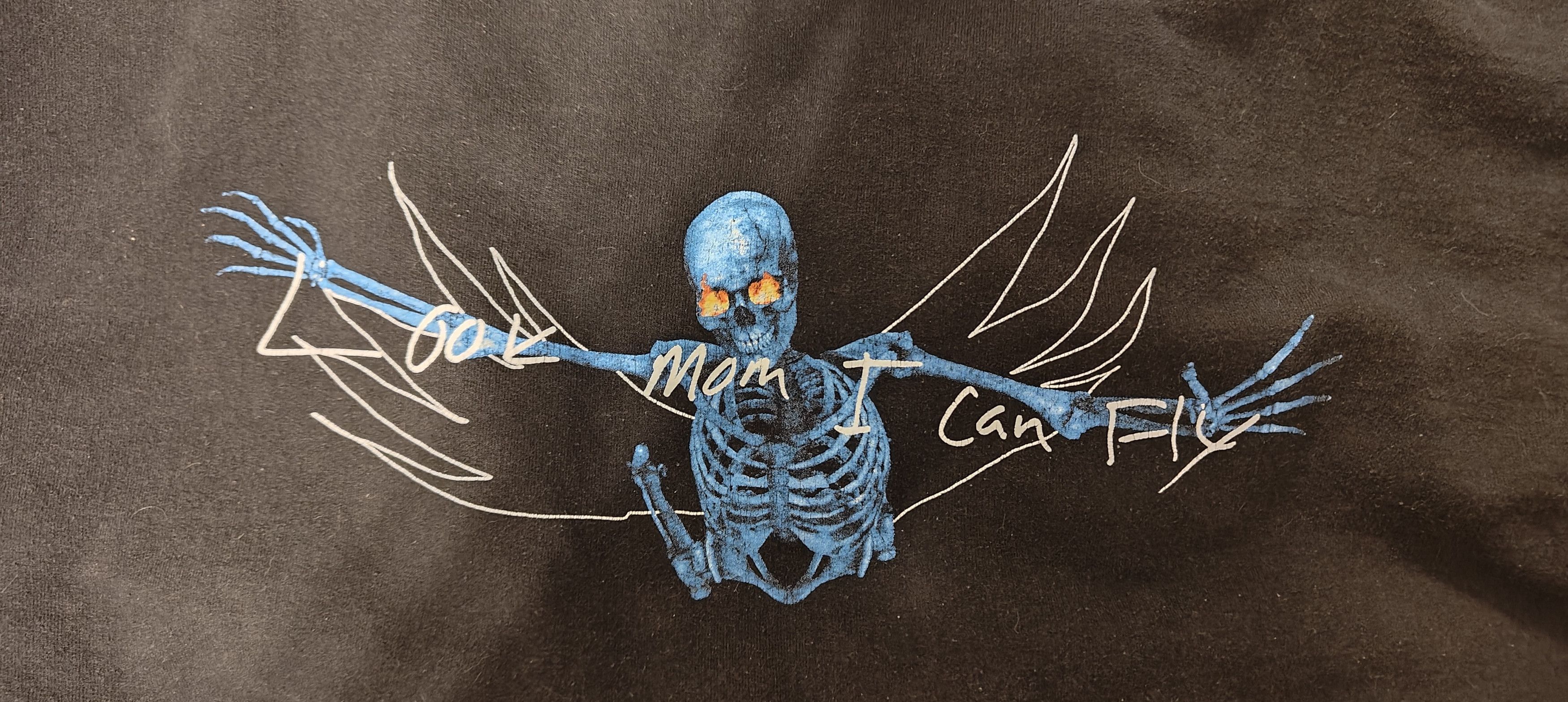 Travis Scott Look mom I can fly “unrestricted Travis” hoodie black large Size US L / EU 52-54 / 3 - 1 Thumbnail